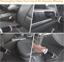 XREXS Handheld Vacuum Cordless, Portable Hand Held Car Vacuum Cleaner With High Power, Rechargeable Mini Vacuum For Home Office Pet Hair Cleaning, 8000Pa Strong Suction, Lightweight And Quick Charge -Small Appliance Store 71 AqaRDTLL. AC SL1500