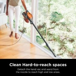 Shark HV301 Rocket Ultra-Light Corded Bagless Vacuum For Carpet And Hard Floor Cleaning With Swivel Steering, Gray/Orange 16 Shark HV301 Rocket Ultra-Light Corded Bagless Vacuum For Carpet And Hard Floor Cleaning With Swivel Steering, Gray/Orange -Small Appliance Store 71 QOHzvouL. AC SL1090