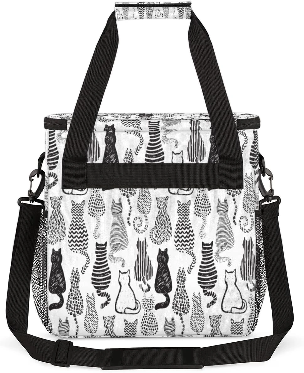 Cfpolar Coffee Maker Carrying Bag Cute Cat Travel Coffee Machine Bag Carrying Organizer Case Portable Single Serve Coffee Brewer Tote Bag Storage Bag For Camping Picnic 8 Cfpolar Coffee Maker Carrying Bag Cute Cat Travel Coffee Machine Bag Carrying Organizer Case Portable Single Serve Coffee Brewer Tote Bag Storage Bag For Camping Picnic - Image 6