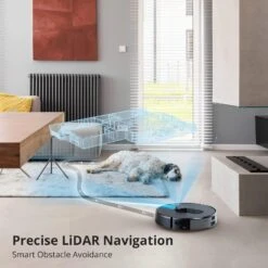 360 S8 Plus Robot Vacuum And Mop Combo, Botslab Self-Empty LIDAR Navigation Smart Mapping Robot, 2700Pa Suction, Carpet Detection, Work With Alexa, WIFI, APP, Ideal For Pet Hair, Hard Floor And Carpet 15 360 S8 Plus Robot Vacuum And Mop Combo, Botslab Self-Empty LIDAR Navigation Smart Mapping Robot, 2700Pa Suction, Carpet Detection, Work With Alexa, WIFI, APP, Ideal For Pet Hair, Hard Floor And Carpet -Small Appliance Store 71 hQcktHgL. AC SL1500