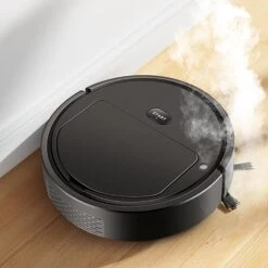 DDAPJ Pyju Mini Robot Vacuum Cleaner, Sweeping Robotic Vacuum, Mobile Spray Humidifier Vacuum Cleaner, Suitable For Pet Hair, Hard Floors, Carpets -Small Appliance Store 71 rdMpfRnL. AC SL1500