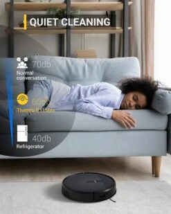 Thamtu G11 Max Robotic Vacuum Cleaner With Smart Dynamic Navigation, 2500Pa Suction Powerful Robot Vacuums, APP Control For Pet Hair, Hard Floor And Medium-Pile Carpet 12 Thamtu G11 Max Robotic Vacuum Cleaner With Smart Dynamic Navigation, 2500Pa Suction Powerful Robot Vacuums, APP Control For Pet Hair, Hard Floor And Medium-Pile Carpet -Small Appliance Store 712 0sUAYSL. SL1500