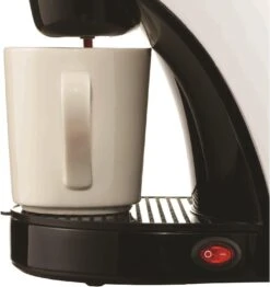 Brentwood TS-112W Coffee Maker With Ceramic Mug, Single Serve, White -Small Appliance Store 715BCsMyesL. AC SL1500