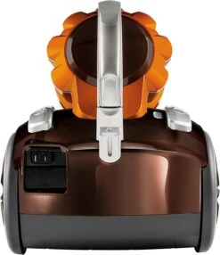 Bissell Hard Floor Expert Multi-Cyclonic Bagless Canister Vacuum, 1547 - Corded Burnt Orange -Small Appliance Store 715D5sucd0L. AC SL1500
