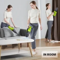 Car Vacuum Cordless Rechargeable, Cordless Vacuum Cleaner With 9000Pa Strong Suction, Dust Buster Hand Vacuum Cordless Handheld Vacuum Cleaner With 30min Runtime, Wet Vacuum Cleaner For Car, Home -Small Appliance Store 716CeR4qmYL. AC SL1500