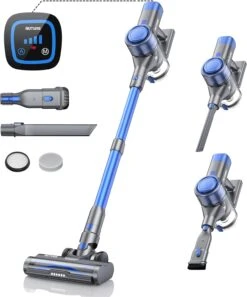 BuTure Cordless Vacuum Cleaner, 450W 33Kpa Stick Vacuum Cleaner With Auto Mode Docking Station 55 Mins Runtime, Vacuum Cleaner For Home, Handheld Wireless Vacuum For Pet Hair Carpet And Hard Floor