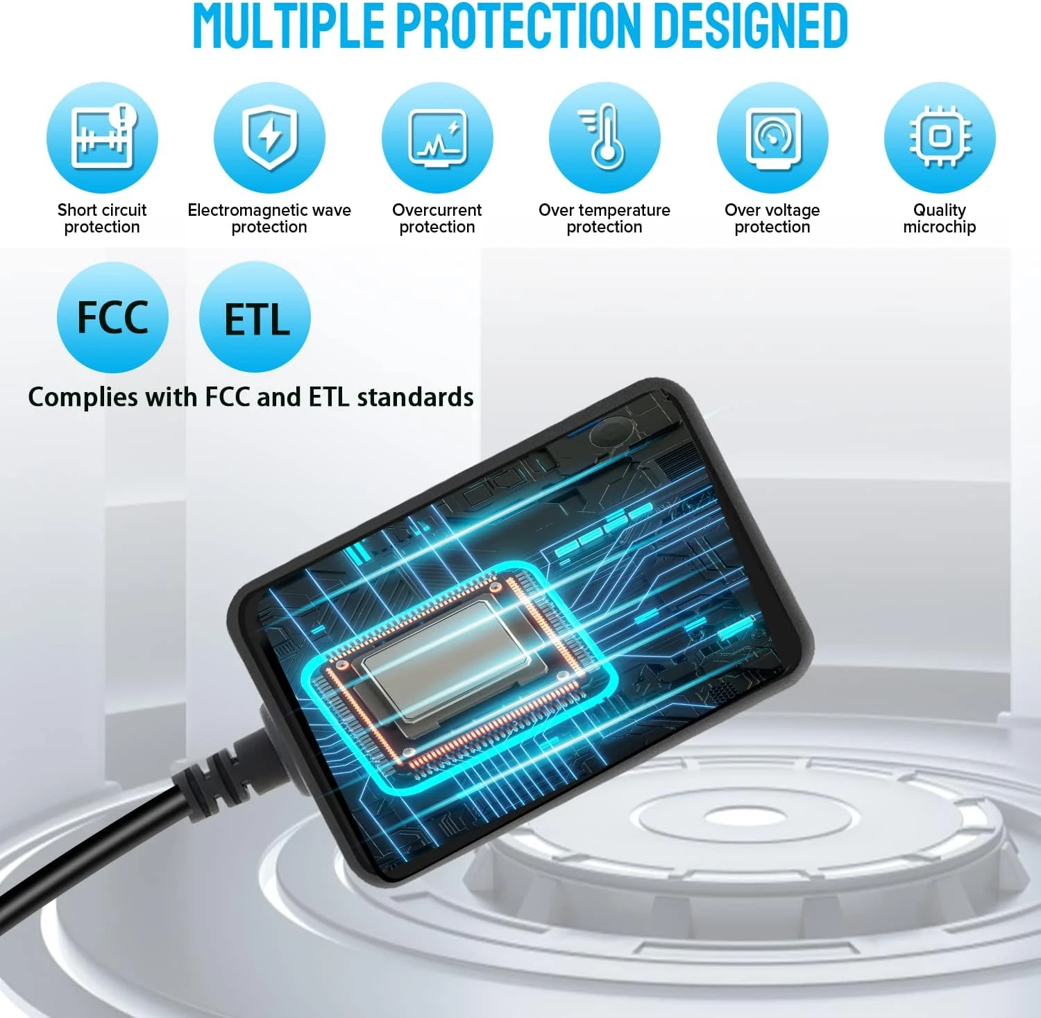 Replace The 1627037 1616326 Charger Power Supply. Compatible With The Power Cord Of The Bissell 3061 2286 22862 2286A 2482 10.8V Lithium-ion Cordless Handheld Vacuum Cleaner(1 Black) 5 Replace The 1627037 1616326 Charger Power Supply. Compatible With The Power Cord Of The Bissell 3061 2286 22862 2286A 2482 10.8V Lithium-ion Cordless Handheld Vacuum Cleaner(1 Black) - Image 3