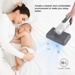 Mattress Vacuum Cleaner, UV Handheld Bed Vacuum With 10KPa Powerful Suction,Lightweight And Rechargeable Car Vacuum, Effectively Clean Up For Pillows, Sheets, Mattresses, Sofas, Bed, Car Home -Small Appliance Store 716gnUxZ0AL. AC SL1500