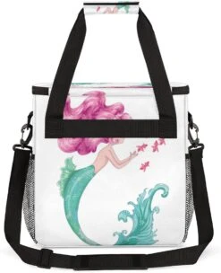 Cfpolar Coffee Maker Carrying Bag Mermaid Animal Fish Travel Coffee Machine Bag Carrying Organizer Case Portable Single Serve Coffee Brewer Tote Bag Storage Bag For Camping Picnic -Small Appliance Store 7176FS0hU1L. AC SL1200