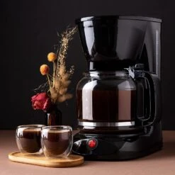 Nozaya 12-Cup Countertop Drip Coffee Maker - Programmable Coffee Machine For 8-10 People, Easy To Clean -Small Appliance Store 718N oEVVJL. AC SL1500