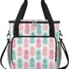 Cfpolar Coffee Maker Carrying Bag Colorful Pineapple Travel Coffee Machine Bag Carrying Organizer Case Portable Single Serve Coffee Brewer Tote Bag Storage Bag For Camping Picnic -Small Appliance Store 719UxpliCSL. AC SL1200