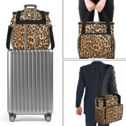 Cfpolar Coffee Maker Carrying Bag Leopard Travel Coffee Machine Bag Carrying Organizer Case Portable Single Serve Coffee Brewer Tote Bag Storage Bag For Camping Picnic 17 Cfpolar Coffee Maker Carrying Bag Leopard Travel Coffee Machine Bag Carrying Organizer Case Portable Single Serve Coffee Brewer Tote Bag Storage Bag For Camping Picnic -Small Appliance Store 71A1tRvroL. AC SL1200