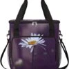 Meathur Daisies Are In Full Bloom Coffee Maker Carrying Bag, Coffee Maker Travel Storage Tote Bag, Waterproof Portable Coffee Machine Bag Case With Shoulder Strap For Single Serve Coffee Maker -Small Appliance Store 71BGnqBeK6L. AC SL1200