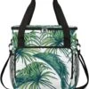 Cfpolar Coffee Maker Carrying Bag Green Leaves Palm Travel Coffee Machine Bag Carrying Organizer Case Portable Single Serve Coffee Brewer Tote Bag Storage Bag For Camping Picnic -Small Appliance Store 71BQtj2nlcL. AC SL1200