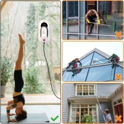 FILY S1PRO Window Cleaner Robot, 5000PA Strong Suction Smart Window Cleaner With One Key Start Function, APP&Control By Remote Control, Window Cleaner Tool For Indoor Outdoor High Windows Glass/Tiles 15 FILY S1PRO Window Cleaner Robot, 5000PA Strong Suction Smart Window Cleaner With One Key Start Function, APP&Control By Remote Control, Window Cleaner Tool For Indoor Outdoor High Windows Glass/Tiles -Small Appliance Store 71CCdW7VUqL. AC SL1500