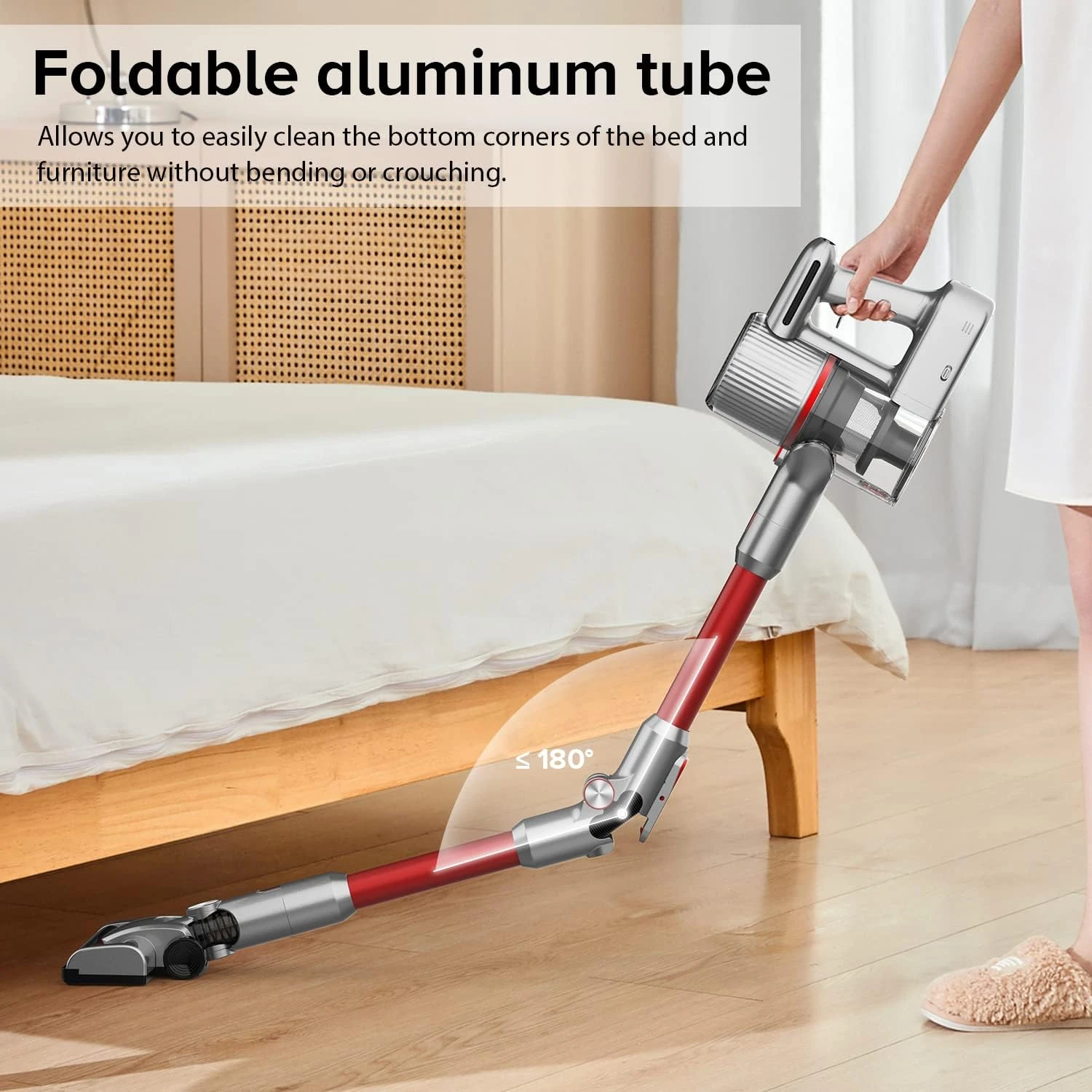 AIRBOT Cordless Vacuum Cleaner 190W Brushless Motor Cordless Stick Vacuum Cleaner, Up To 35mins Runtime, Lightweight Handheld Vacuum For Home Hard Floor Wood Floor Pet Hai 6 AIRBOT Cordless Vacuum Cleaner 190W Brushless Motor Cordless Stick Vacuum Cleaner, Up To 35mins Runtime, Lightweight Handheld Vacuum For Home Hard Floor Wood Floor Pet Hai - Image 4