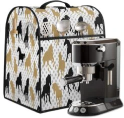 Bardic Horse Seamless Pattern Coffee Machine Dust Cover Animal Horses Stand Mixer Dust Cover Stand Mixer Cover Waterproof,Easy To Clean,Multi-Pocket -Small Appliance Store 71D8h jXVmL. AC SL1200