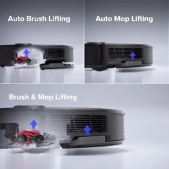 Roborock S8 Pro Ultra Robot Vacuum, Auto-Drying, Self-Washing, Liftable Dual Brush & Sonic Mop, 6000Pa Suction, Self-Refilling, Self-Emptying, Obstacle Avoidance, Black (RockDock Ultra Series) -Small Appliance Store 71Dw8Fgmh4L. AC SL1500