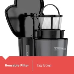 Black & Decker BLACK+DECKER™ 4-in-1 5-Cup* Coffee Station Coffeemaker, Black Stainless Steel 14 Black & Decker BLACK+DECKER™ 4-in-1 5-Cup* Coffee Station Coffeemaker, Black Stainless Steel -Small Appliance Store 71EEgu av9L. AC SL1500