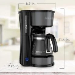 Black & Decker BLACK+DECKER™ 4-in-1 5-Cup* Coffee Station Coffeemaker, Black Stainless Steel 17 Black & Decker BLACK+DECKER™ 4-in-1 5-Cup* Coffee Station Coffeemaker, Black Stainless Steel -Small Appliance Store 71EbCL oH1L. AC SL1500