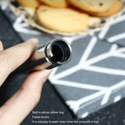 TMISHION Stainless Steel Maker With Milk Frother 15 Bar Machine Coffee Steam Nozzle Stainless Steel Coffee Machine Nozzle Coffee Maker Steam Nozzle Coffee Machine Steam Sp -Small Appliance Store 71HLgfTyZhL. AC SL1500