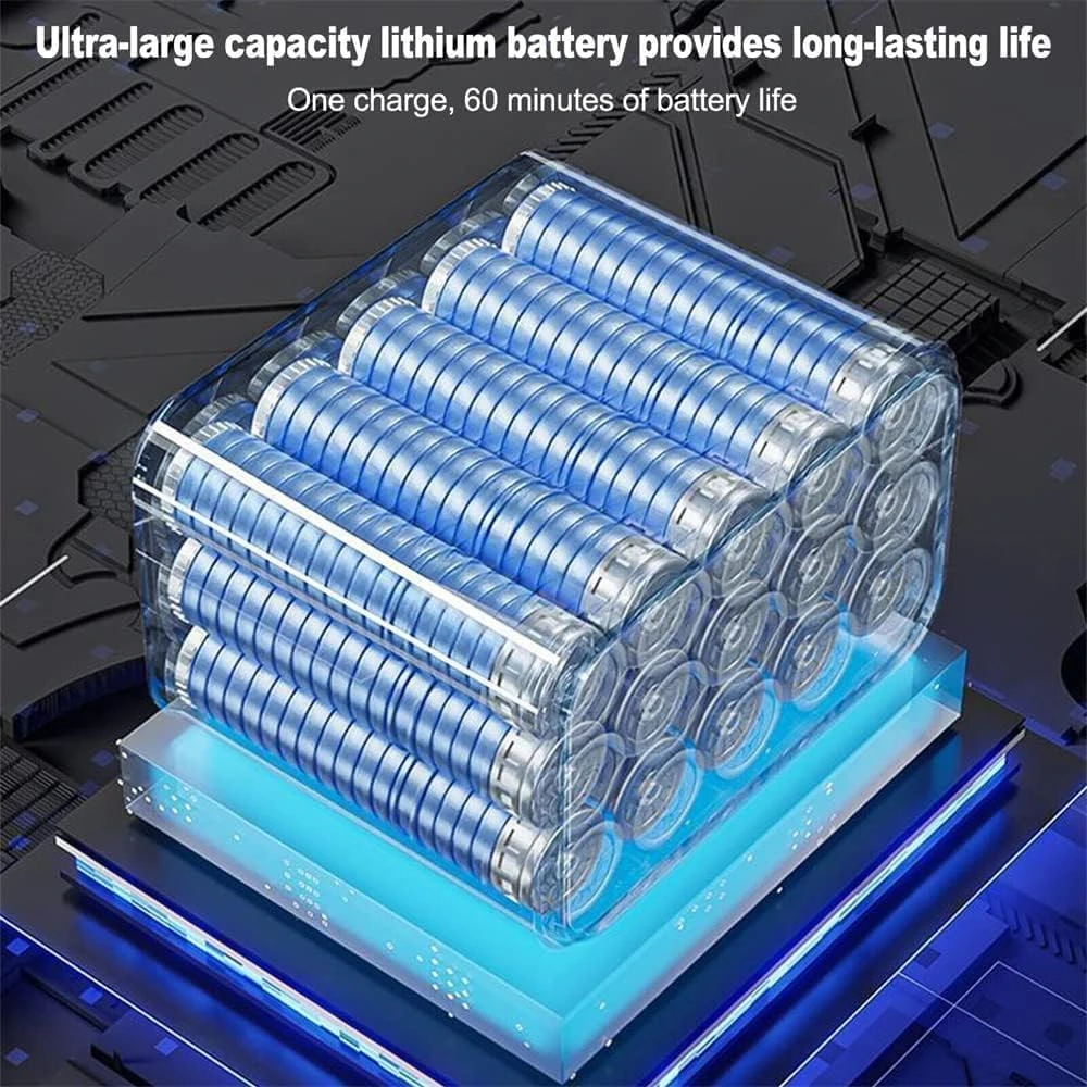 Cordless Handheld Vacuum Cleaner,3 In 1 Convenient Vacuum Cleaner, Small Car Vacuum Cleaner,9000PA Strong Suction,60 Minutes Battery Life,wet And Dry,suitable For Car,home, Office,pet Hair Cleaning 5 Cordless Handheld Vacuum Cleaner,3 In 1 Convenient Vacuum Cleaner, Small Car Vacuum Cleaner,9000PA Strong Suction,60 Minutes Battery Life,wet And Dry,suitable For Car,home, Office,pet Hair Cleaning - Image 3