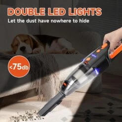UTHIC Car Vacuum Cordless Rechargeable With 2 Filters,Cordless Vacuum Cleaner With 9000Pa Strong Suction,Mini Portable Hand Vacuum Cordless With Large-Capacity Battery,30min Runtime&Double LED Light 13 UTHIC Car Vacuum Cordless Rechargeable With 2 Filters,Cordless Vacuum Cleaner With 9000Pa Strong Suction,Mini Portable Hand Vacuum Cordless With Large-Capacity Battery,30min Runtime&Double LED Light -Small Appliance Store 71MQRuyQkYL. AC SL1500