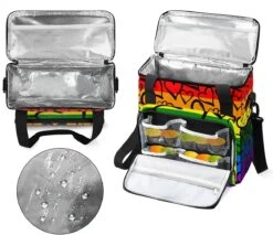 Cfpolar Coffee Maker Carrying Bag Lgbt Pride Love Heart Travel Coffee Machine Bag Carrying Organizer Case Portable Single Serve Coffee Brewer Tote Bag Storage Bag For Camping Picnic -Small Appliance Store 71P0osC64NL. AC SL1200