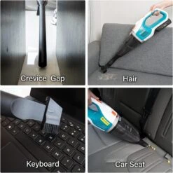 Berserker 20V Handheld Vacuum Cordless Rechargeable Battery Operated And Charger Included, 10000Pa Powerful Suction Portable Hand Vacuum Cleaner With LED Light For Car Home Pet Hair Dust Cleaning -Small Appliance Store 71QJmiJkQmL. AC SL1500