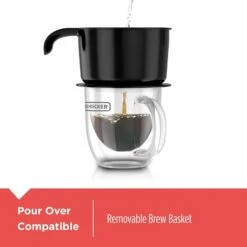 Black & Decker BLACK+DECKER™ 4-in-1 5-Cup* Coffee Station Coffeemaker, Black Stainless Steel 15 Black & Decker BLACK+DECKER™ 4-in-1 5-Cup* Coffee Station Coffeemaker, Black Stainless Steel -Small Appliance Store 71QZoguVXL. AC SL1500