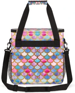 Cfpolar Coffee Maker Carrying Bag Colored Mermaid Sacles Travel Coffee Machine Bag Carrying Organizer Case Portable Single Serve Coffee Brewer Tote Bag Storage Bag For Camping Picnic -Small Appliance Store 71RUQdQsuXL. AC SL1200