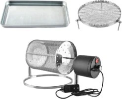 Gazechimp Coffee Bean Roaster Baking Roasting Machine Window Baked Power Saving Grain Peanut Dried Machines Coffee Bean Roasting Machine, 18x14cm