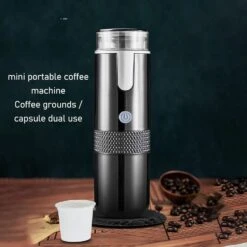 VGEBY Portable Coffee Maker,Mini Handheld Coffee Machine Cordless Type C Rechargeable Auto Mini Coffeemaker With 1200mAh Battery For Travel Camping -Small Appliance Store 71RvgRGWMXL. AC SL1500