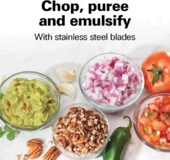 Hamilton Beach Electric Vegetable Chopper & Mini Food Processor, 3-Cup, 350 Watts, For Dicing, Mincing, And Puree, Black (72850) -Small Appliance Store 71S9MXrBpaL. AC SL1500