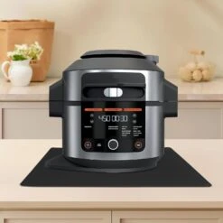 USEAMIE Coffee Mat, Silicone Coffee Bar Mat For Countertops, Coffee Bar Accessories Under Coffee Machine Espresso Coffee Maker With Lip, Multifunctional Rubber Mat For Kitchen Counter, 18.9” X 13.8 -Small Appliance Store 71SDMTd7CHL. AC SL1500