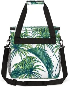 Cfpolar Coffee Maker Carrying Bag Green Leaves Palm Travel Coffee Machine Bag Carrying Organizer Case Portable Single Serve Coffee Brewer Tote Bag Storage Bag For Camping Picnic 15 Cfpolar Coffee Maker Carrying Bag Green Leaves Palm Travel Coffee Machine Bag Carrying Organizer Case Portable Single Serve Coffee Brewer Tote Bag Storage Bag For Camping Picnic -Small Appliance Store 71TiywSH 0L. AC SL1200