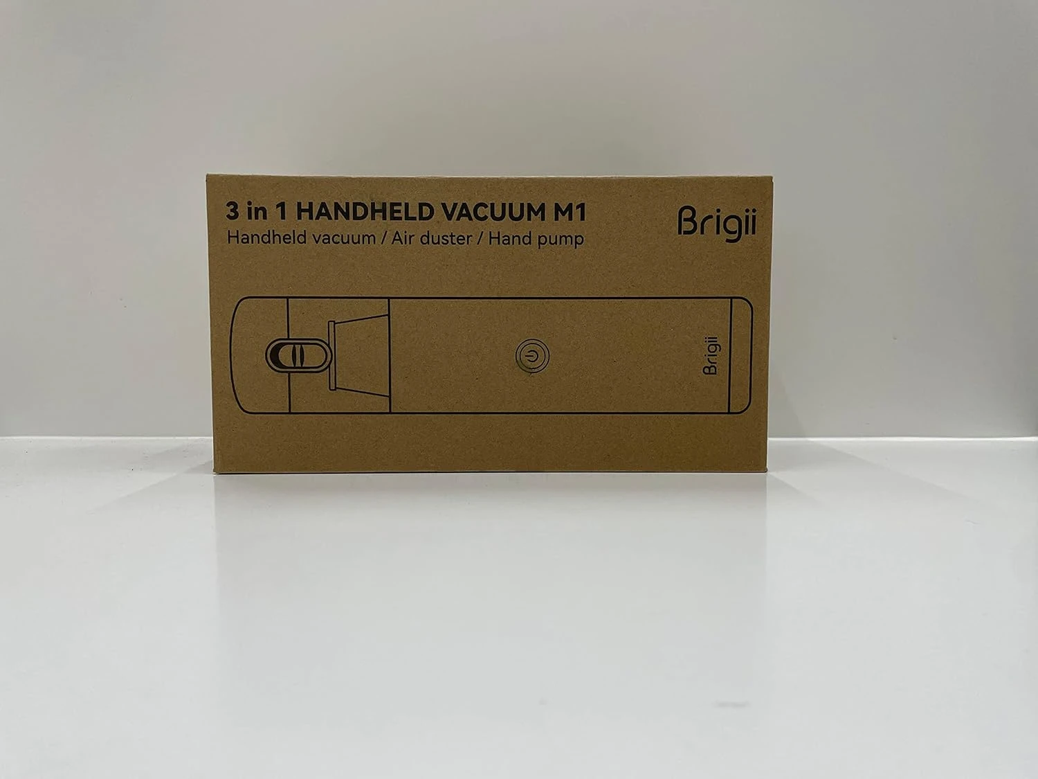 Brigii 3-in-1 Handheld Vacuum Cleaner, Cordless Car Vacuum With Powerful Suction, Hand Vacuum & Air Duster & Hand Pump, Mini Vacuum For Crevices, Keyboard Cleaner; 12V-M1 White 10 Brigii 3-in-1 Handheld Vacuum Cleaner, Cordless Car Vacuum With Powerful Suction, Hand Vacuum & Air Duster & Hand Pump, Mini Vacuum For Crevices, Keyboard Cleaner; 12V-M1 White - Image 8