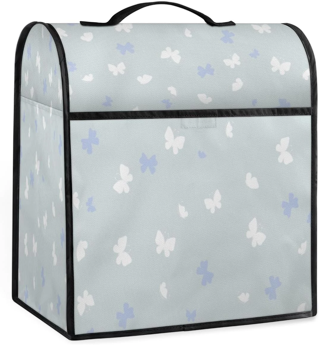 Blue White Butterfly Coffee Machine Dust Cover Beautiful Butterfly Stand Mixer Dust Cover Stand Mixer Cover Waterproof,Easy To Clean,Multi-Pocket 3 Blue White Butterfly Coffee Machine Dust Cover Beautiful Butterfly Stand Mixer Dust Cover Stand Mixer Cover Waterproof,Easy To Clean,Multi-Pocket