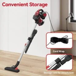 INSE Corded Vacuum Cleaner, 600W 18000Pa Vacuum Cleaner - Red 16 INSE Corded Vacuum Cleaner, 600W 18000Pa Vacuum Cleaner - Red -Small Appliance Store 71VPFCOPdL. AC SL1500