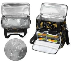 Cfpolar Coffee Maker Carrying Bag Sweet Bee Travel Coffee Machine Bag Carrying Organizer Case Portable Single Serve Coffee Brewer Tote Bag Storage Bag For Camping Picnic -Small Appliance Store 71VnhoPPsaL. AC SL1200