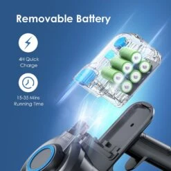 Oraimo Vacuum Cleaner For Home, Self-Standing Cordless Vacuum, 6-in-1 Stick Vacuum With Rechargeable Battery, 35min Max, Lightweight Handheld Vacuum Cordless For Pet Hair Hard Floor Carpet Stair 16 Oraimo Vacuum Cleaner For Home, Self-Standing Cordless Vacuum, 6-in-1 Stick Vacuum With Rechargeable Battery, 35min Max, Lightweight Handheld Vacuum Cordless For Pet Hair Hard Floor Carpet Stair -Small Appliance Store 71WYPjKahCL. AC SL1500