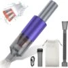 HONKYOB Mini Vacuum Cleaner Cordless Vacuum Cleaner,Portable Vacuum Cleaner,Two-speeds Adjustable,USB Charging, 120W Brushless Motor,for Home, Office, Car,Pet House,15KPa Powerful Suction -Small Appliance Store 71Xi k0YJRL. AC SL1500