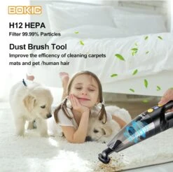BOKIC Car Vacuum Cleaner Cordless, Cord-Free Handheld Vacuum Rechargeable, Portable High Power 8000Pa, Small Mini Handheld Detailing Cleaning Kit For Home Office -Small Appliance Store 71YWbEC6wwL. AC SL1500
