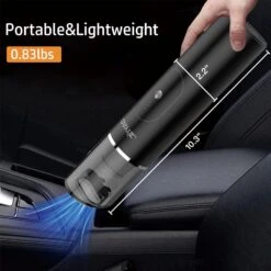 Mini Vacuum, Cordless Vacuum Cleaner, Wireless Handheld Car Vacuum Cleaner, Rechargeable Portable Dust Busters, 5500Pa Suction Power, USB Charging Small Vacuum Cleaner Sweeper For Car And Home, Black -Small Appliance Store 71Ym8PgDYaL. AC SL1500