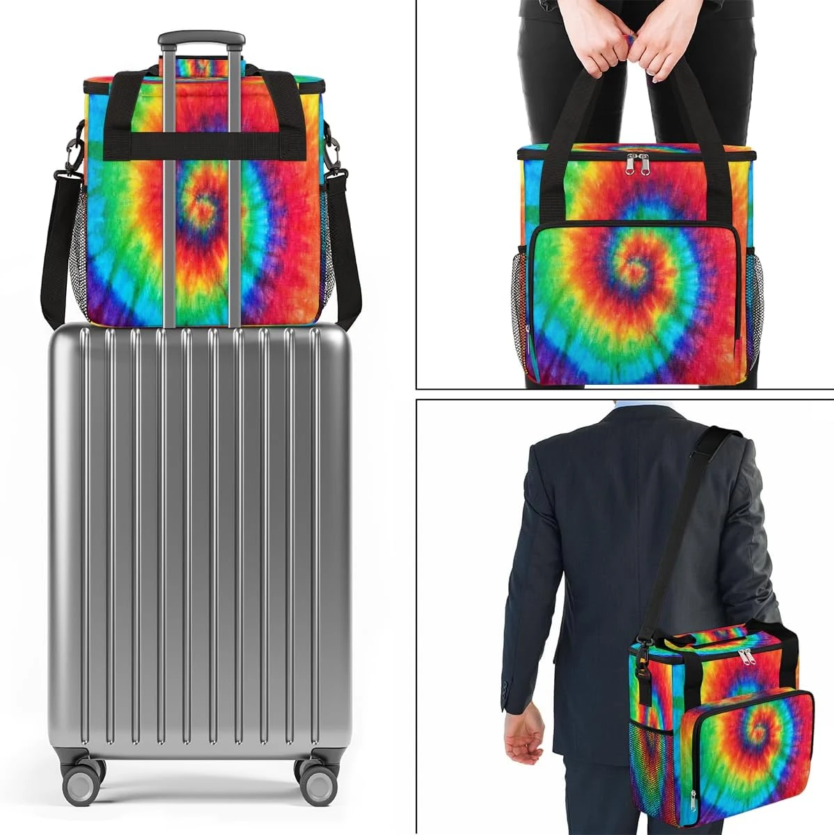 Cfpolar Coffee Maker Carrying Bag Abstract Swirl Tie Dye Travel Coffee Machine Bag Carrying Organizer Case Portable Single Serve Coffee Brewer Tote Bag Storage Bag For Camping Picnic 10 Cfpolar Coffee Maker Carrying Bag Abstract Swirl Tie Dye Travel Coffee Machine Bag Carrying Organizer Case Portable Single Serve Coffee Brewer Tote Bag Storage Bag For Camping Picnic - Image 8