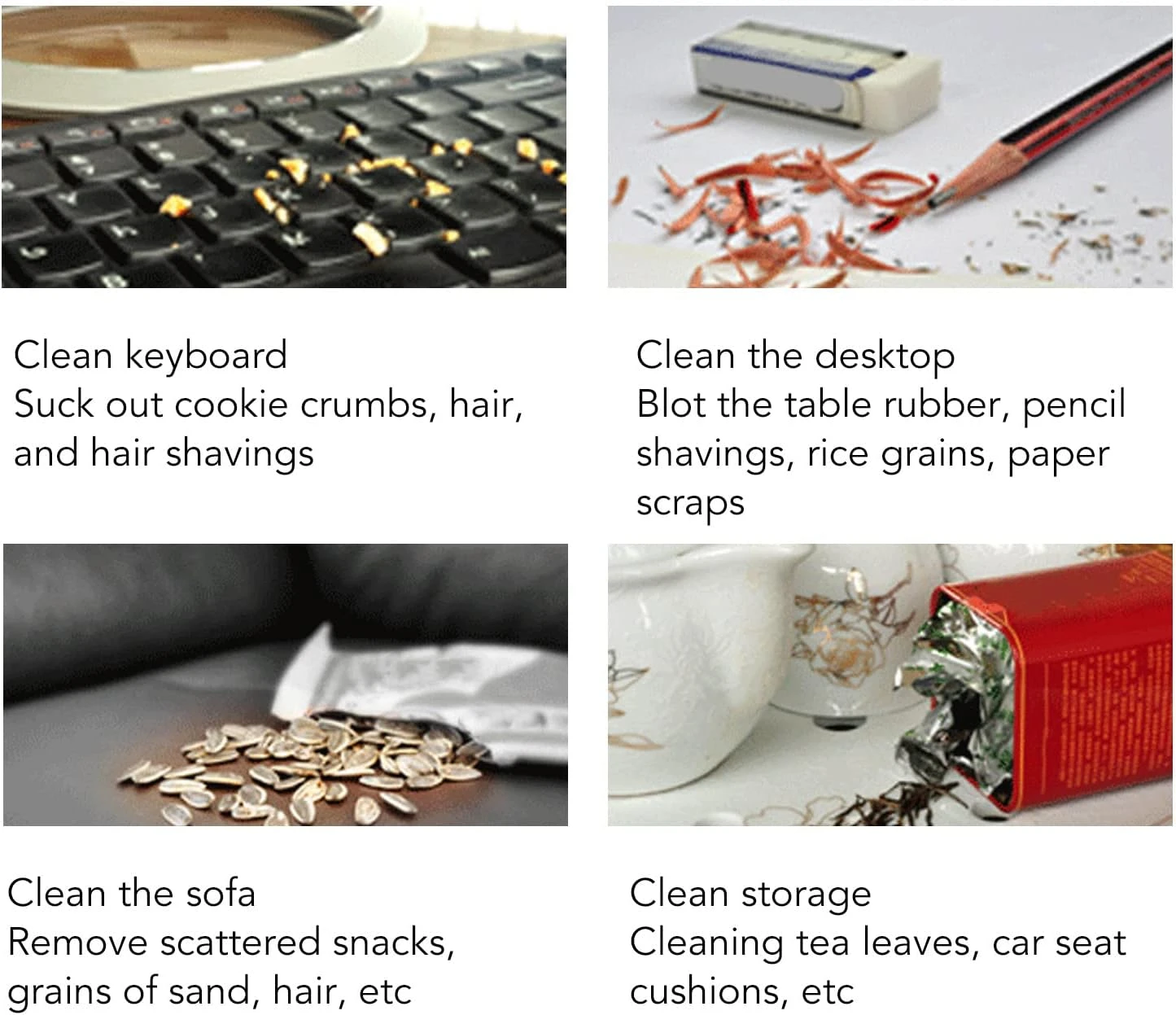 Fdit Mini Desktop Vacuum Cleaner Portable Beetle Vacuum Paper Handheld Ladybug Sweeper Crumb Ladybird For Cartoon Red Ladybird Scraper 6 Fdit Mini Desktop Vacuum Cleaner Portable Beetle Vacuum Paper Handheld Ladybug Sweeper Crumb Ladybird For Cartoon Red Ladybird Scraper - Image 4