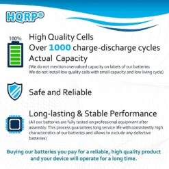 HQRP Battery Compatible With Bissell 1607381 SmartClean Robot Series 16051 1605 16052 16058 16059 1605A 1605R 1605W 1605C, 2142, 1974 19745 Robotic Vacuum 14.8V 3000mAh -Small Appliance Store 71aMjgTELAL. AC SL1500