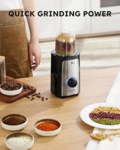 Sangcon 5 In 1 Blender And Food Processor Combo For Kitchen, Small Electric Food Chopper For Meat And Vegetable, 350W High Speed Blenders With 2 Speeds And Pulse For Smoothies And Shakes -Small Appliance Store 71as2fV8SL. AC SL1500