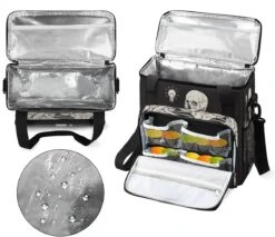 Cfpolar Coffee Maker Carrying Bag Cute Skull Ideal Travel Coffee Machine Bag Carrying Organizer Case Portable Single Serve Coffee Brewer Tote Bag Storage Bag For Camping Picnic -Small Appliance Store 71bDoCv7VlL. AC SL1200