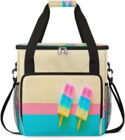 Cfpolar Coffee Maker Carrying Bag Rainbow Popsicle Travel Coffee Machine Bag Carrying Organizer Case Portable Single Serve Coffee Brewer Tote Bag Storage Bag For Camping Picnic -Small Appliance Store 71cPXxgixAL. AC SL1200 1